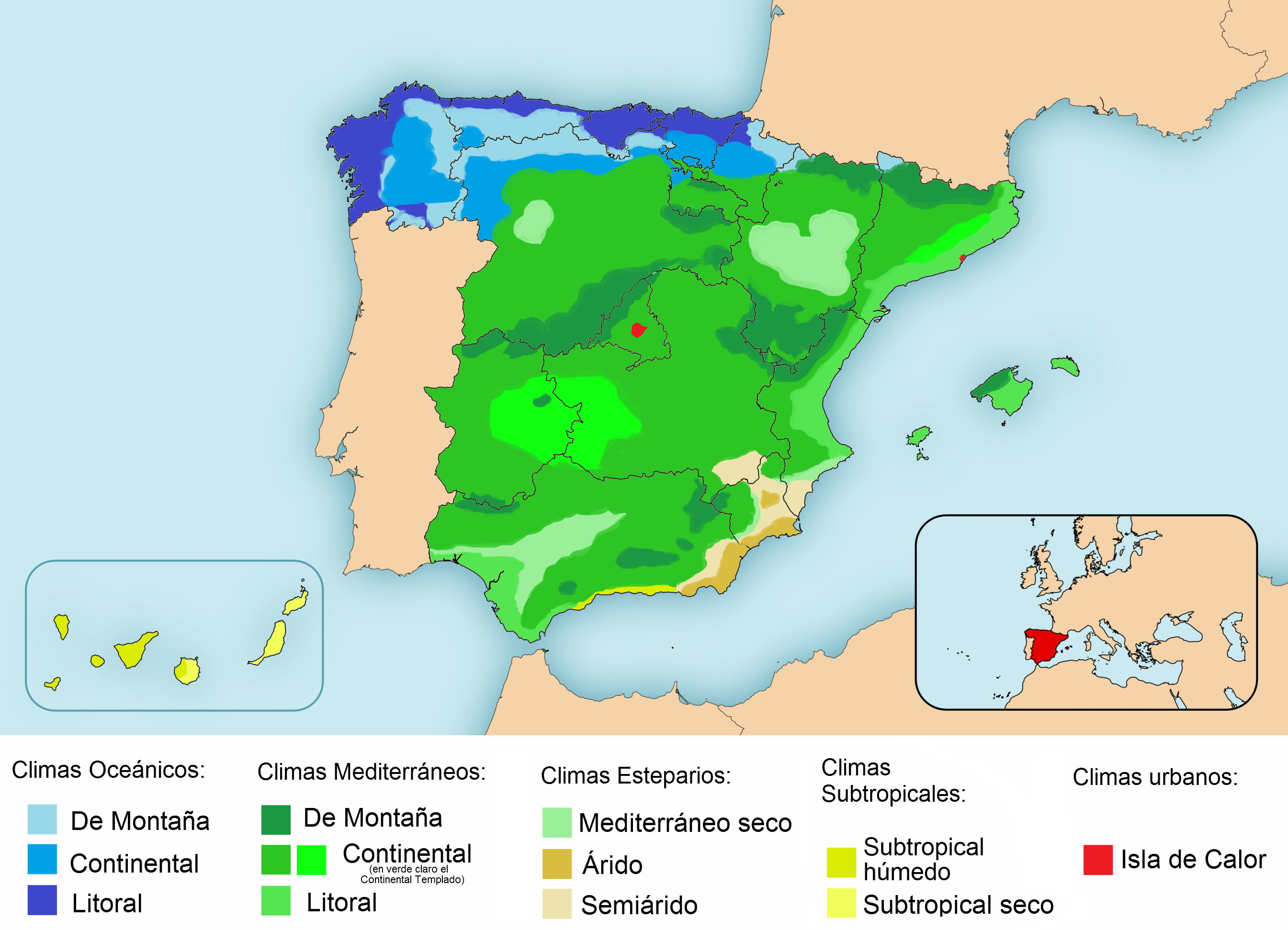 Spain's climate