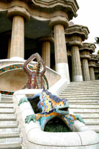 Mosaic Dragon, Park Güell, Barcelona