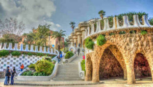 Park Güell, lower entrance